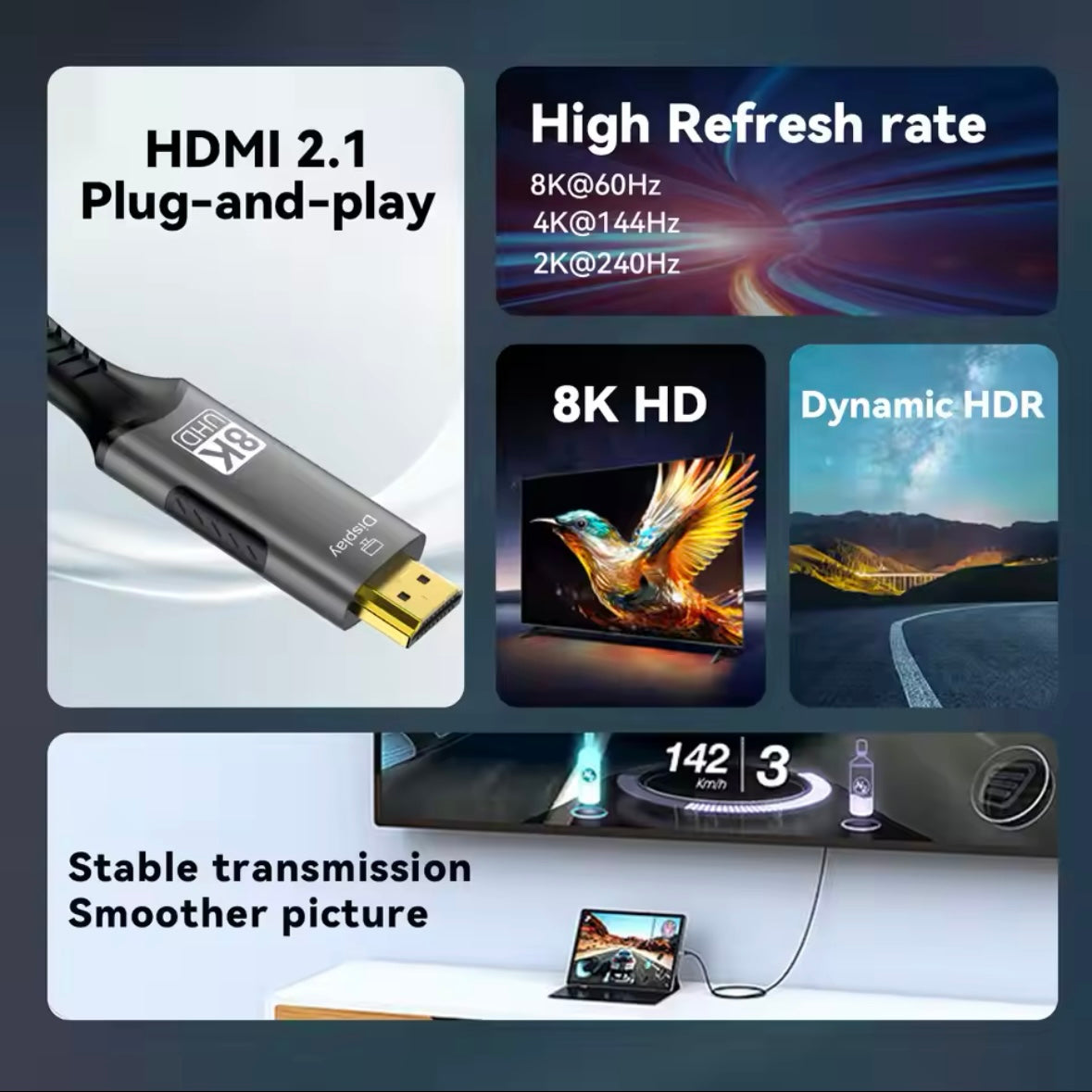 Typ USB-C auf HDMI Kabel