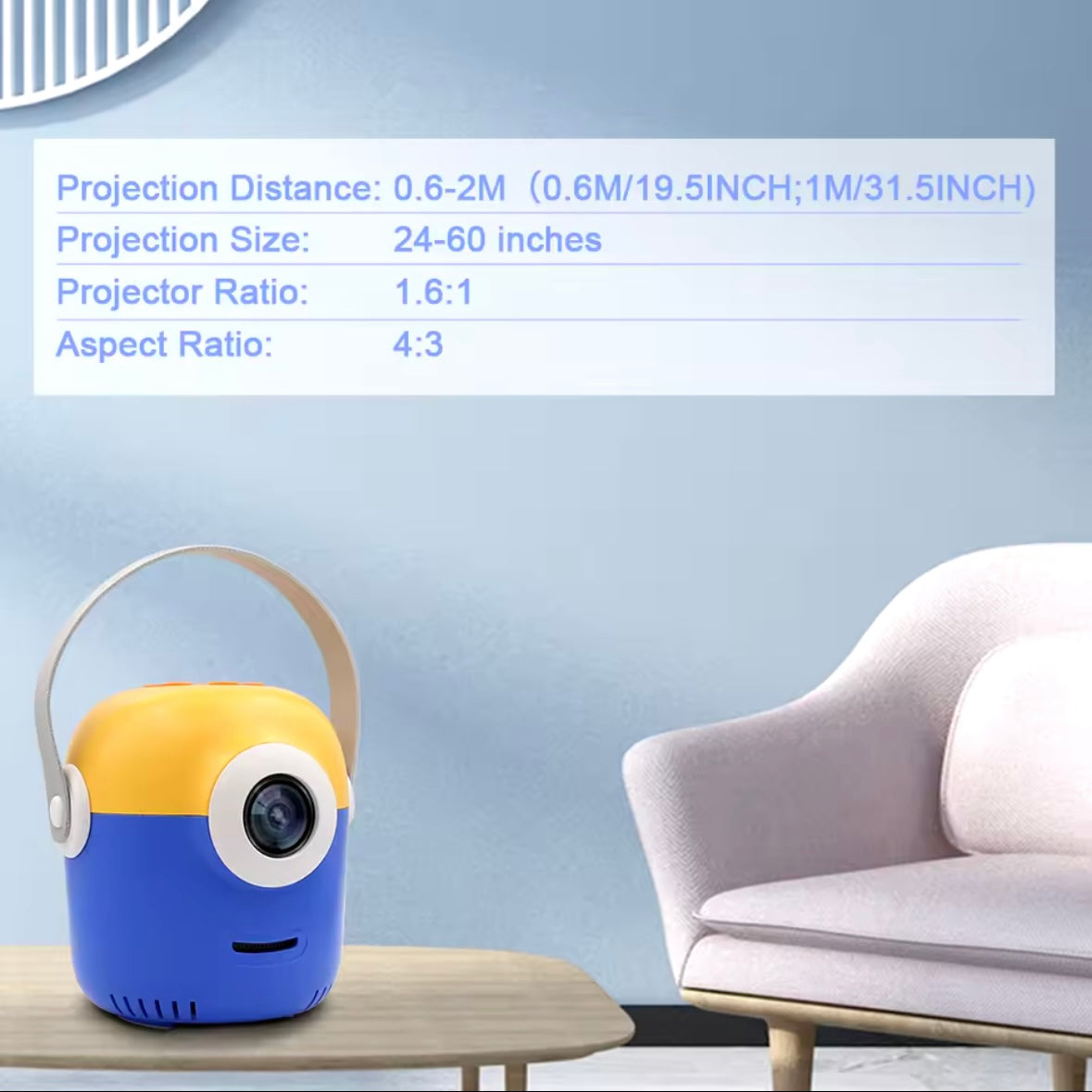 Minion Beamer für Kinder