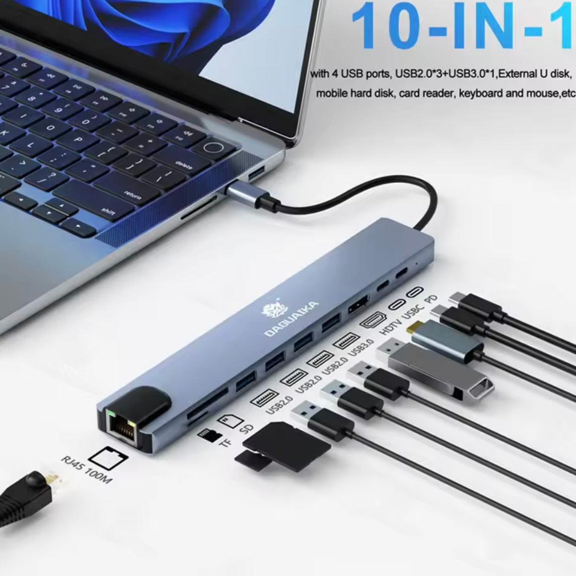 10 in 1 PC Adapter